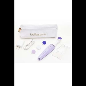 Bellasonic 4-in-1 Electric Nail File with Travel Bag Discs Purple